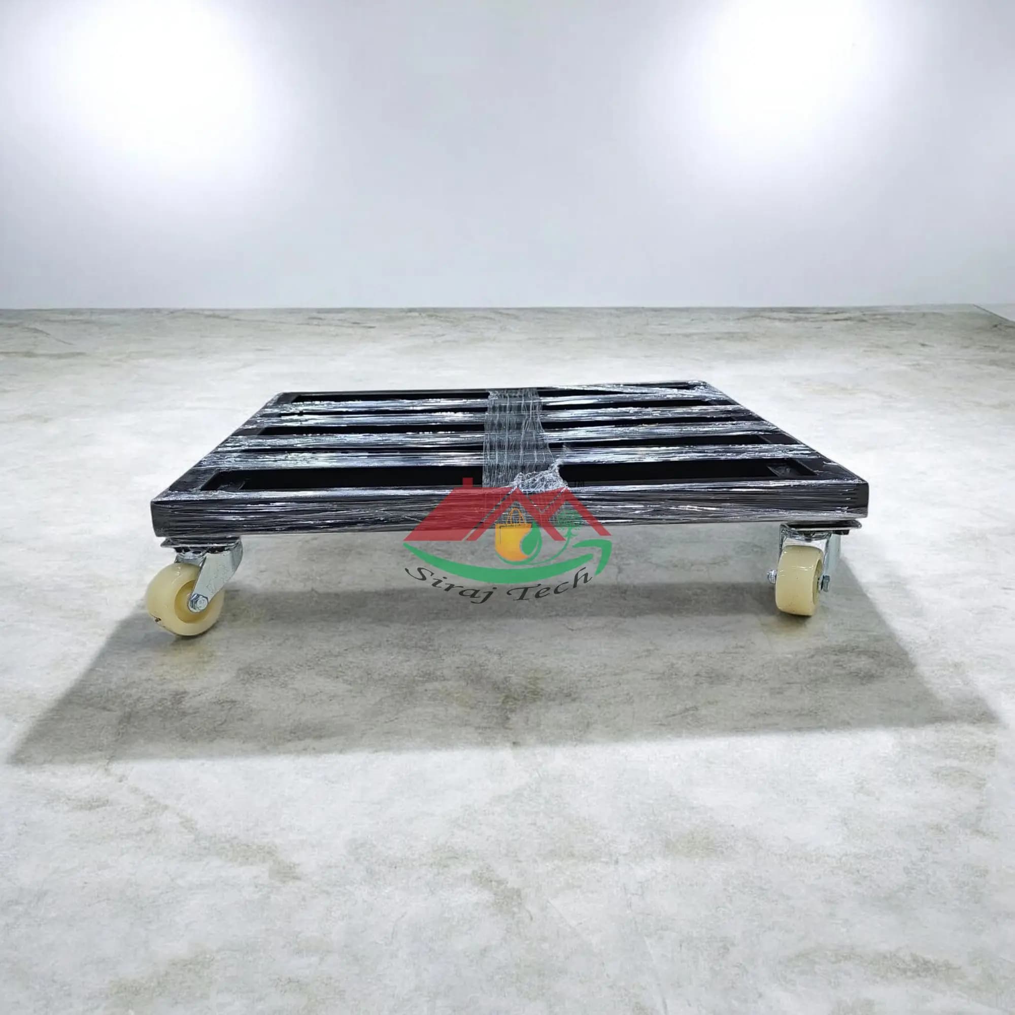 Plant Stand with Wheels | Heavy Duty MS Plant Trolley for Grow Bags & Pots 6