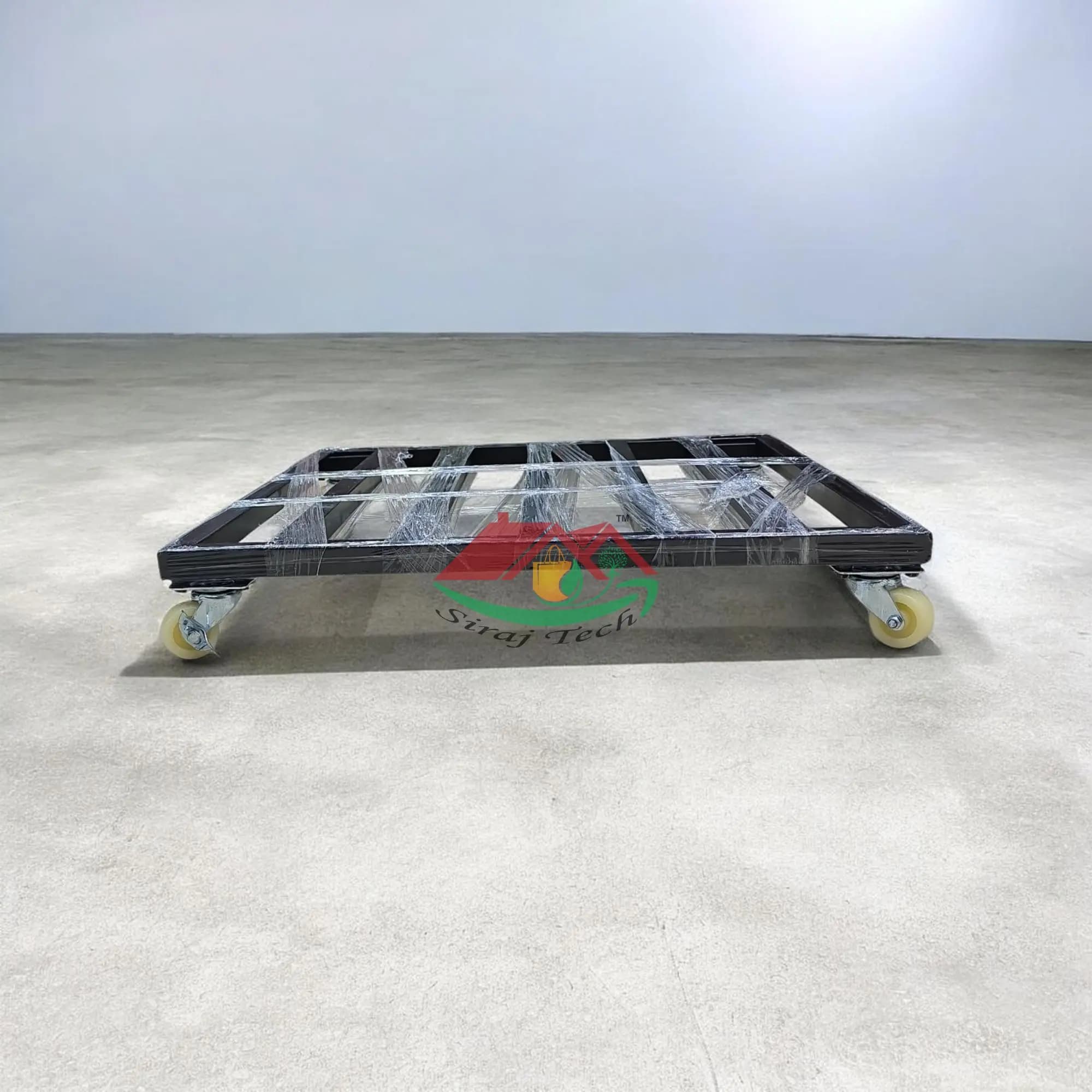 Plant Stand with Wheels | Heavy Duty MS Plant Trolley for Grow Bags & Pots 2