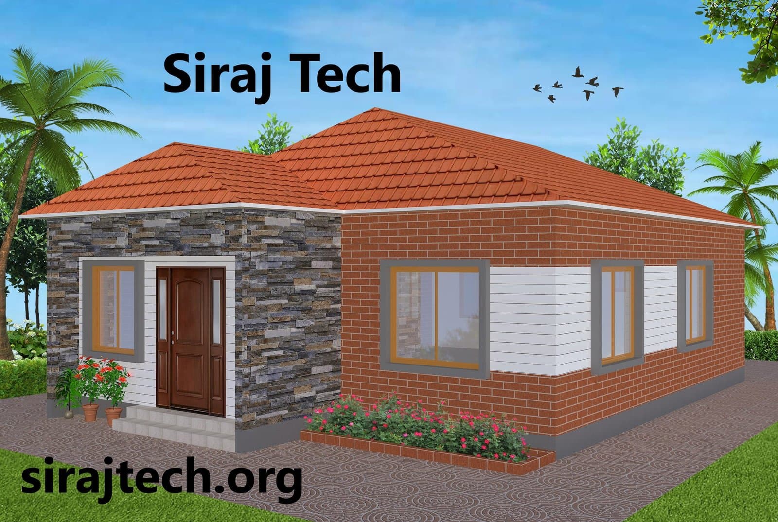 Tin shed house plans - টালি টিন দিয়ে আধুনিক বাড়ির নকশা