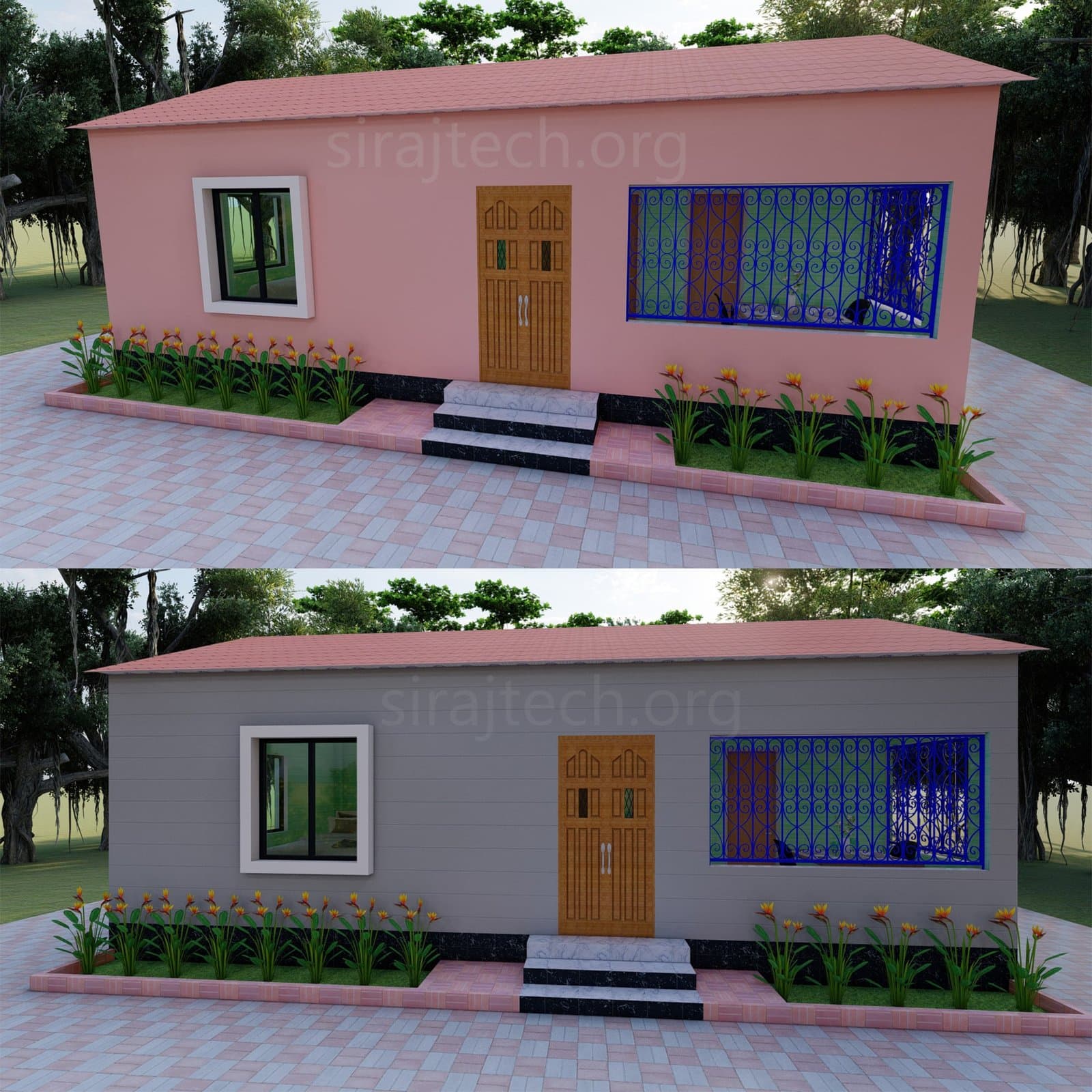 New house design in village - ছোট বাড়ি তৈরির নকশা ছবি 3
