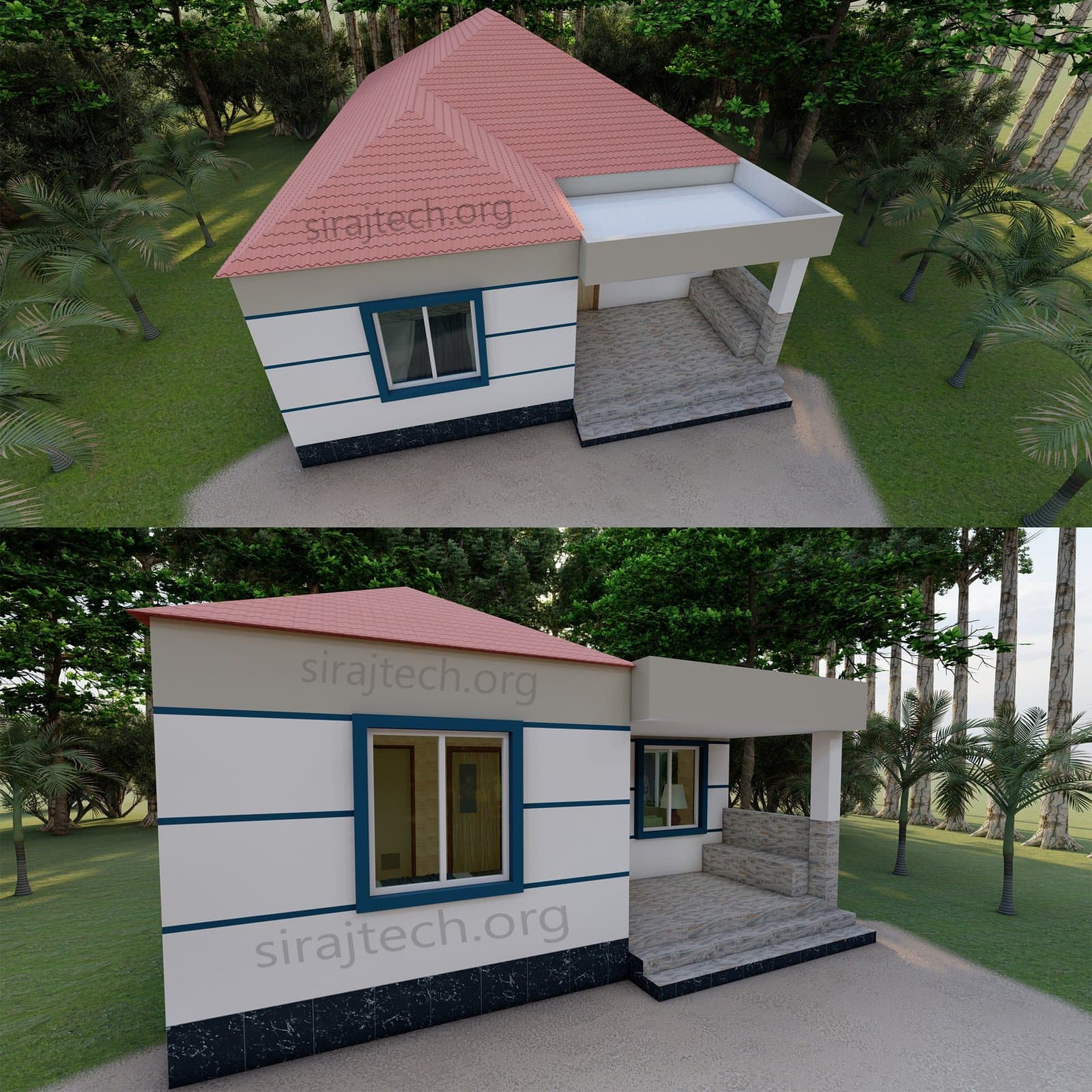 Tiny home house plans - কম খরচে ছোট বাড়ি 4
