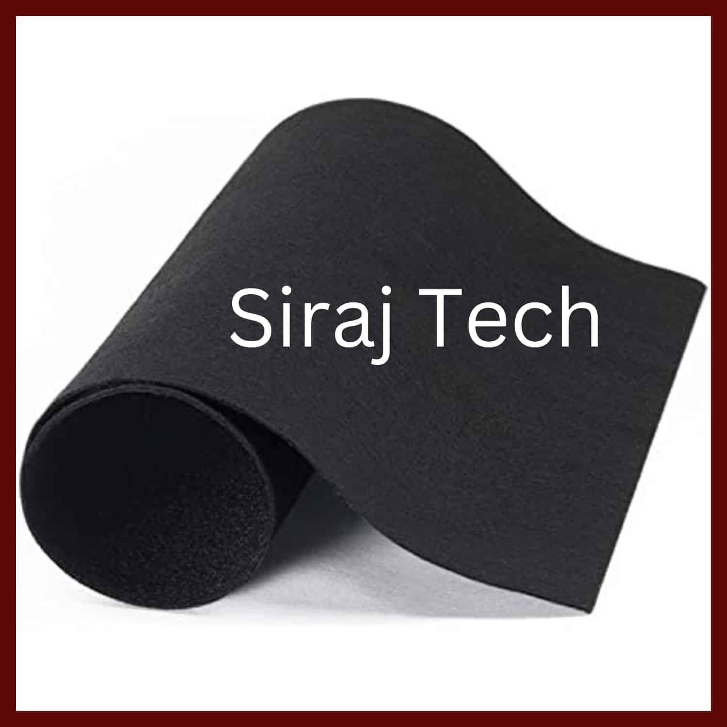 Felt fabric price in Bangladesh | Black felt fabric
