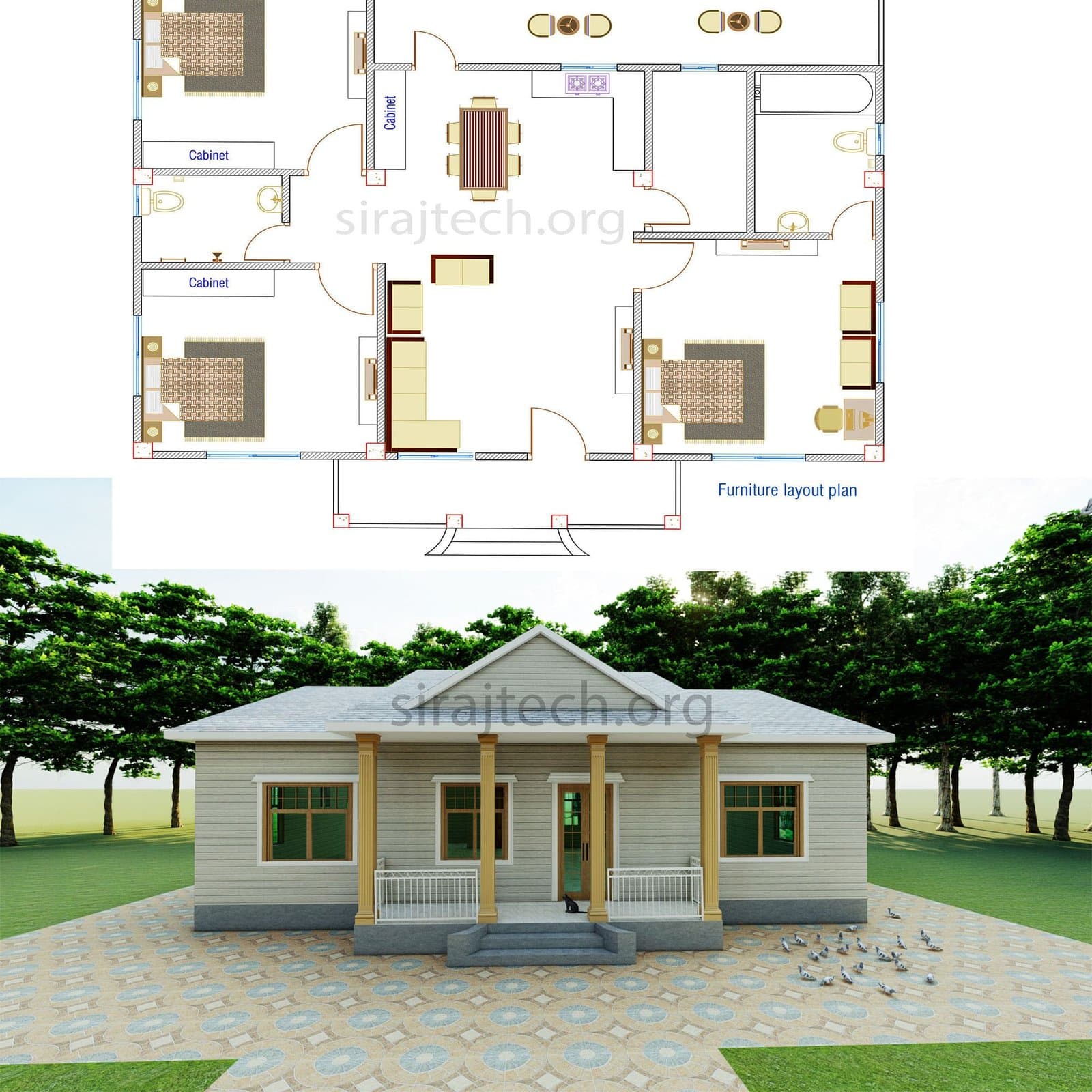 Tiny home designs - টিনশেড বাড়ির পরিকল্পনা