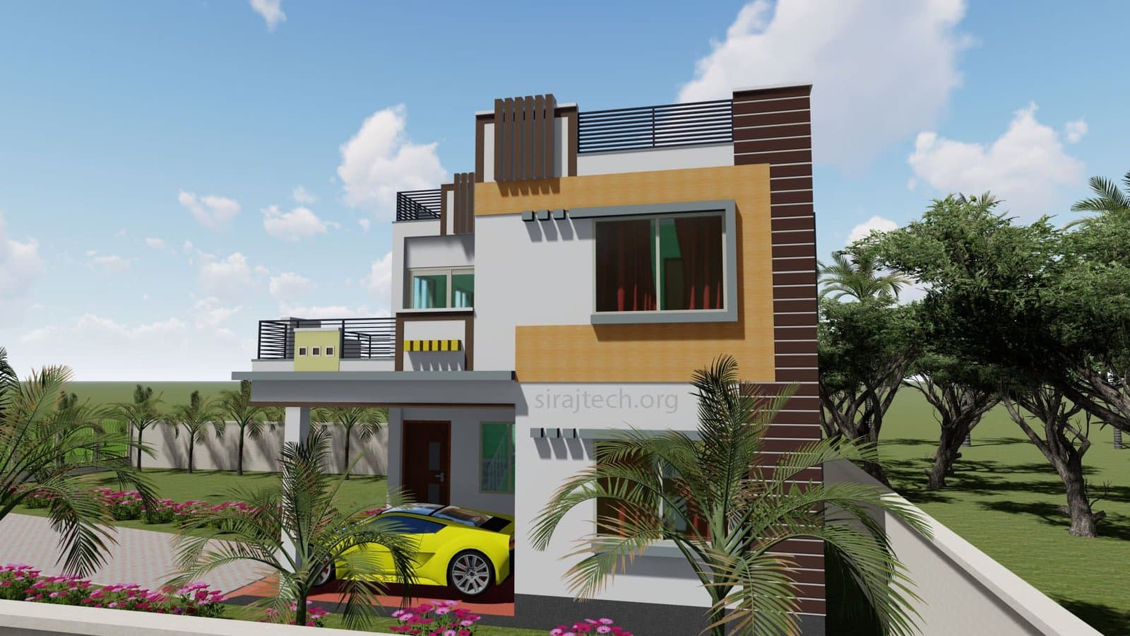ডুপ্লেক্স বাড়ির ডিজাইন | Duplex House Design