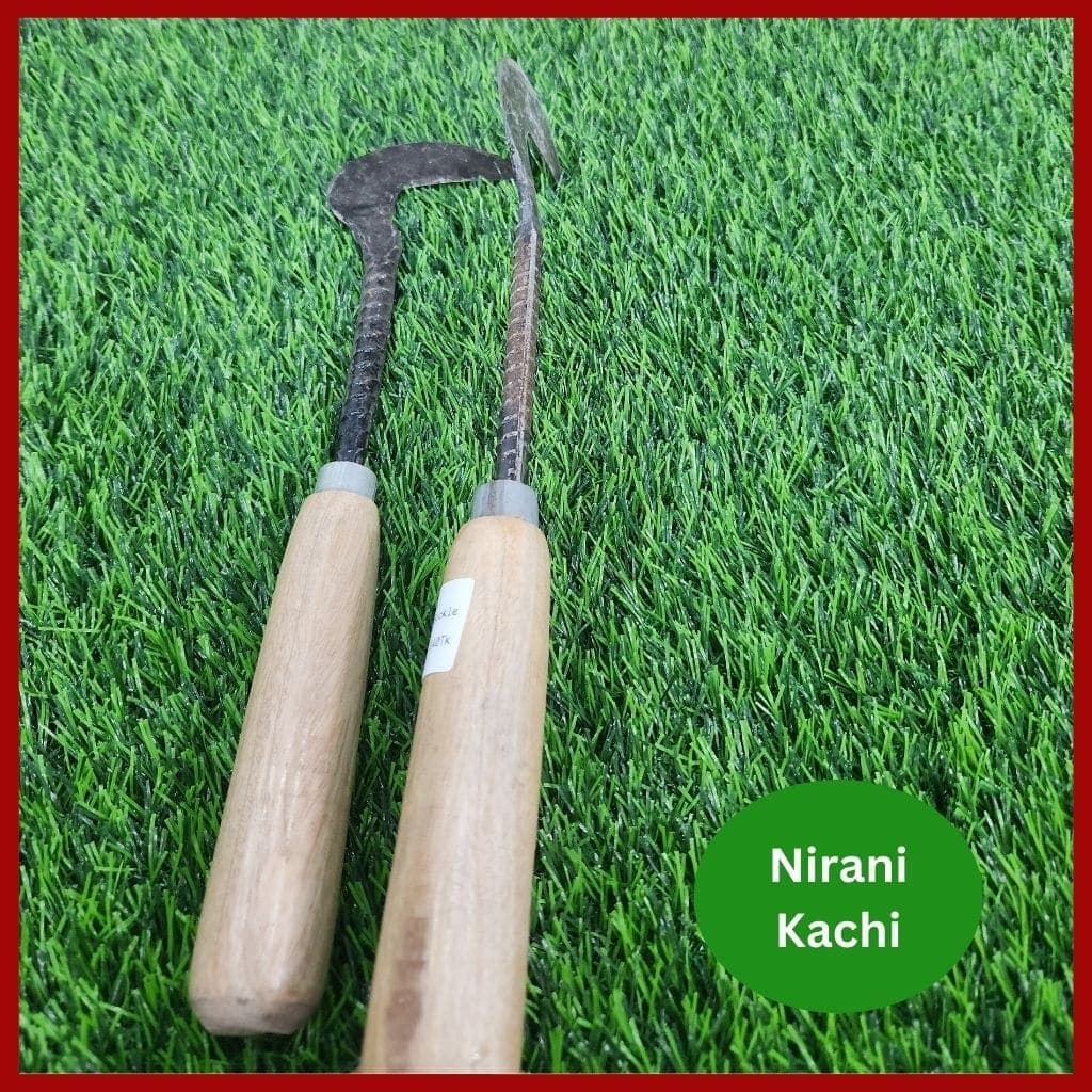 Nirani Kachi Short Iron Sickle - আগাছা পরিস্কার করার নিড়ানি 2