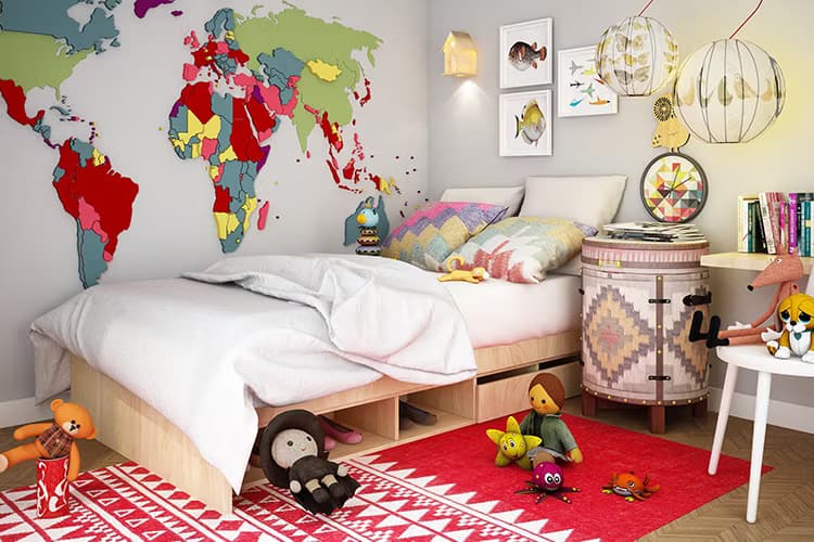 Kids' Room Decoration Ideas - বাচ্চাদের রুম ডেকোরেশনের ইউনিক আইডিয়া