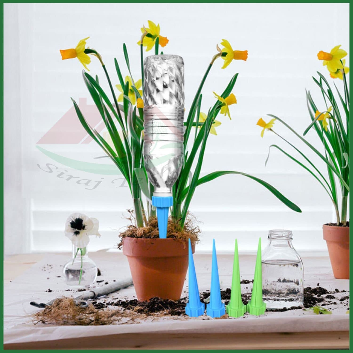 Auto Drip Irrigation System for Plant Pots – অটো ওয়াটারিং স্পাইক 5
