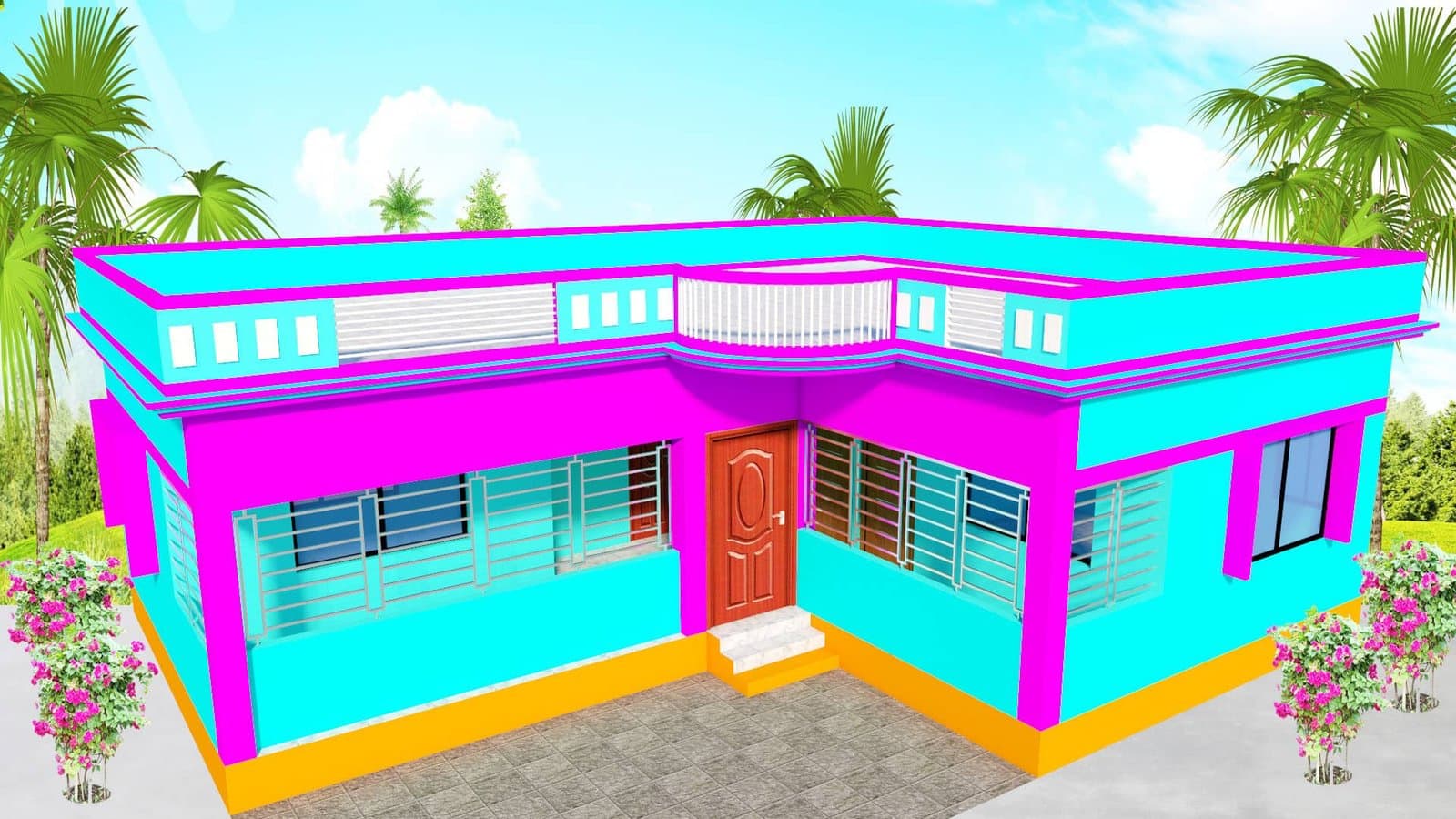 L Size House Design Ideas For Bangladesh And India