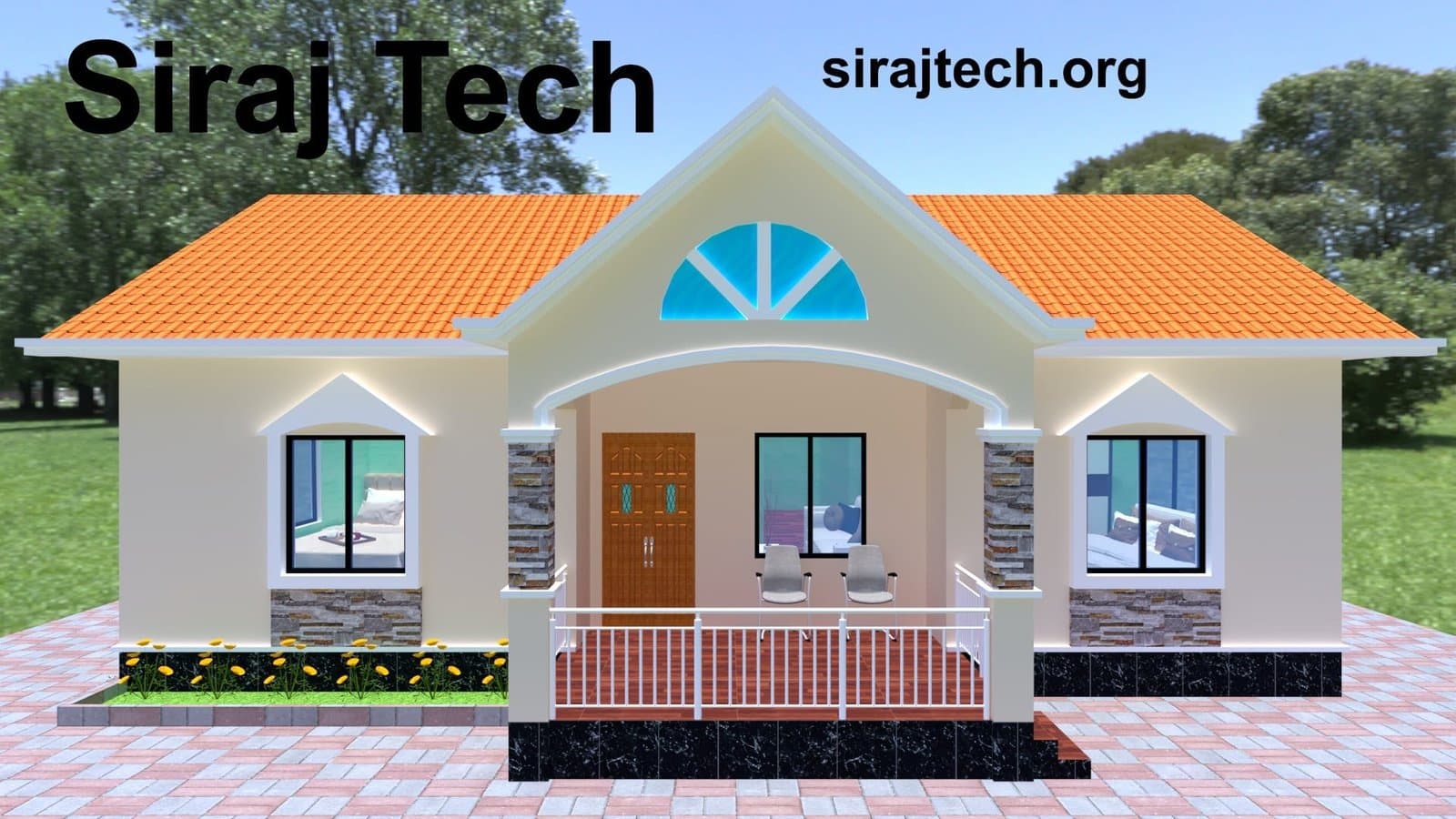 Cottage house design - টালি টিন দিয়ে রাজকীয় বাড়ির ডিজাইন