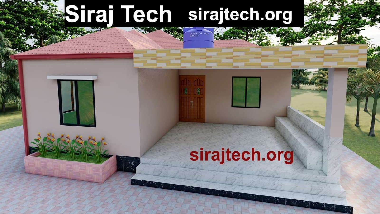 Tin shed beautiful house design | আধুনিক টিনশেড বাড়ির ডিজাইন