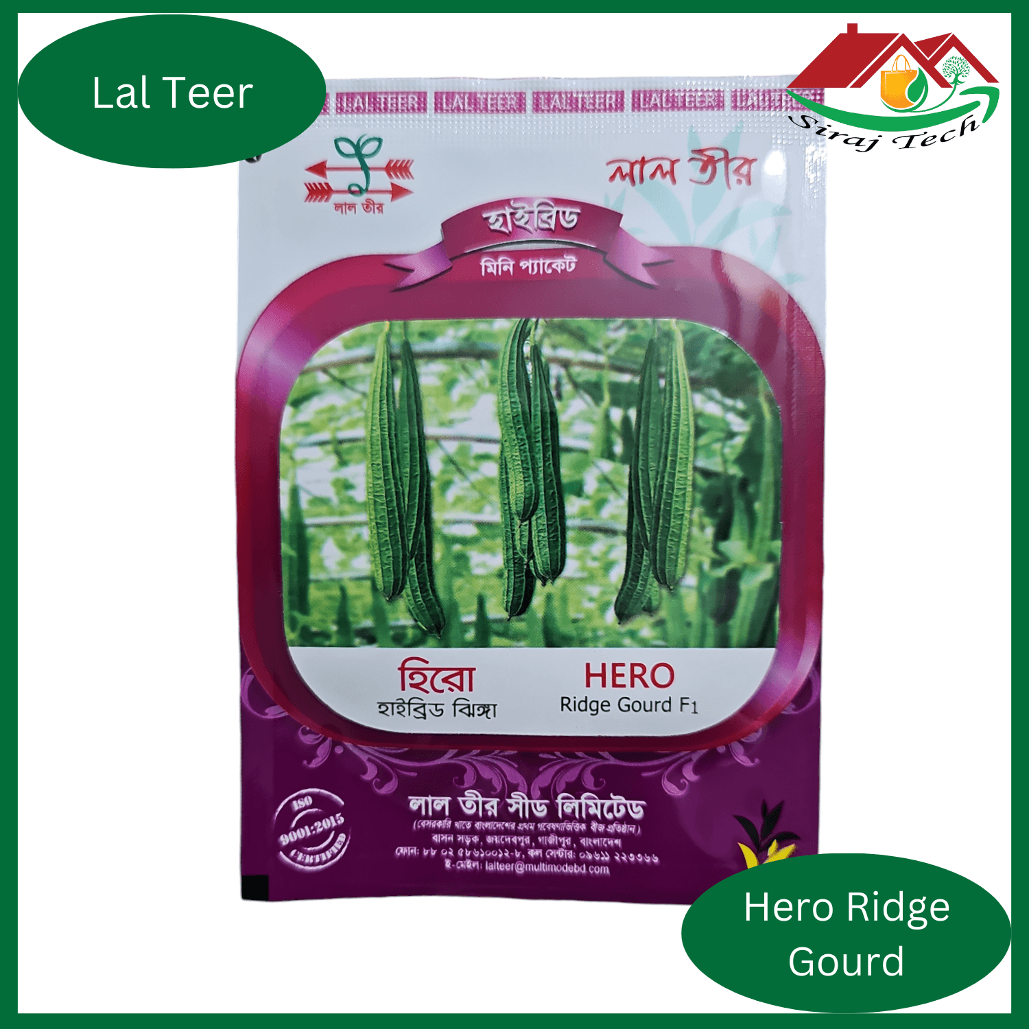 Hybrid Ridge Gourd || হিরো হাইব্রিড ঝিঙ্গা বীজ || HERO Ridge Gourd F1