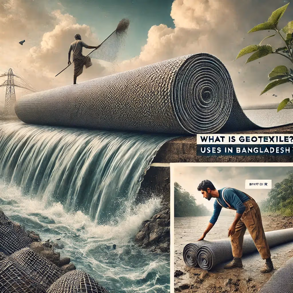 What is Geotextile in Bangladesh | জিওটেক্সটাইল কি?