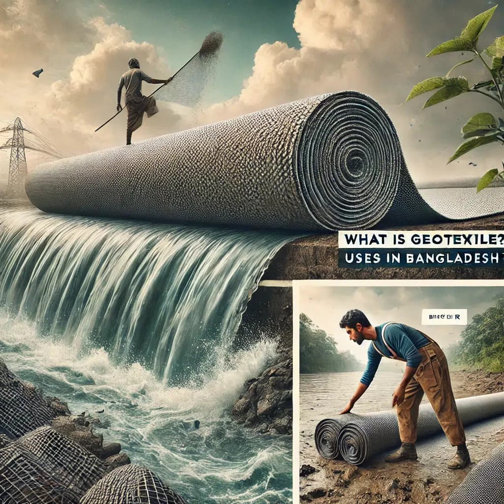 What is Geotextile in Bangladesh | জিওটেক্সটাইল কি?