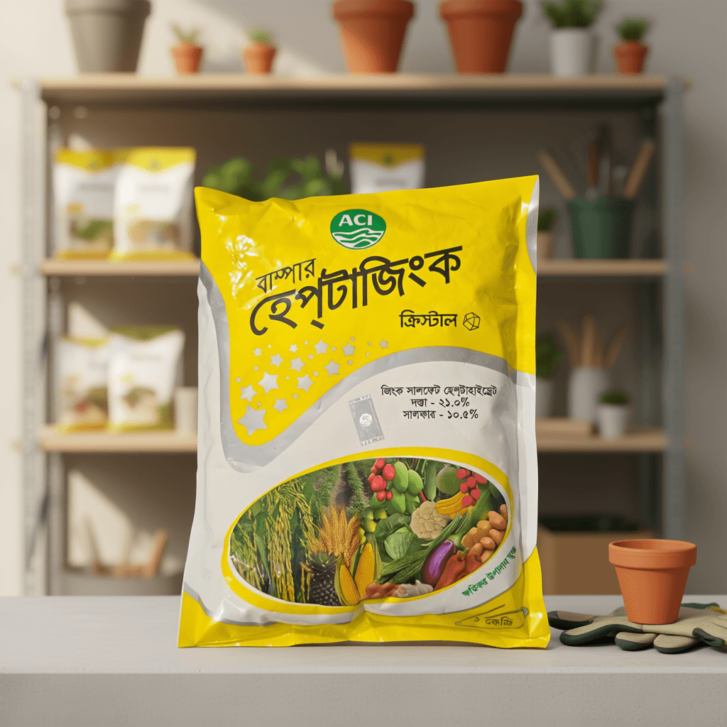 ACI Heptazinc ক্রিস্টাল | দস্তা ও সালফার সার