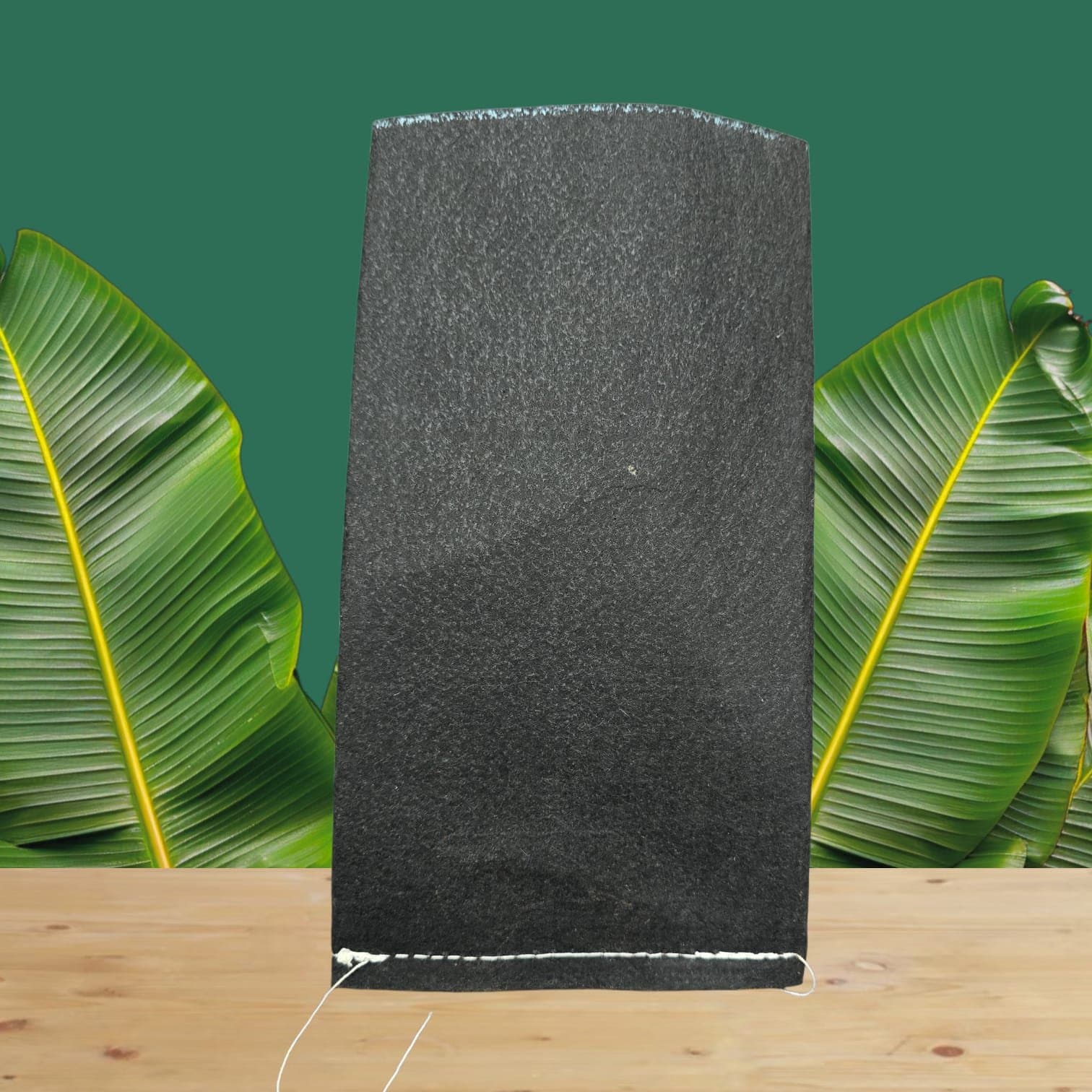 Geo Felt Fabric Nursery Bag | Premium Seedling Grow Bag | 200gsm/Felt Black