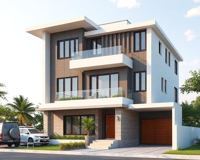 Cottage house plans | কার পার্কিং সহ ৩ রুমের ঘরের নকশা ও খরচ