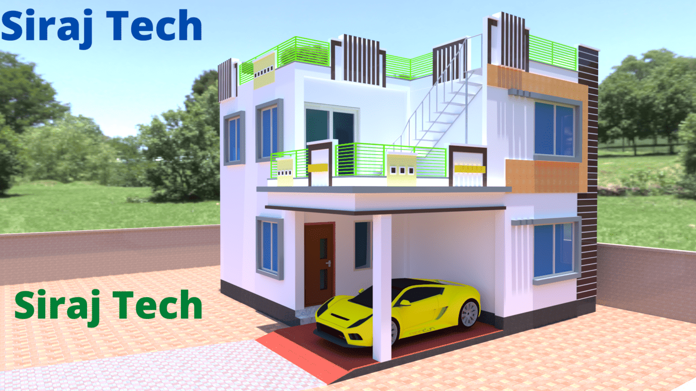 ডুপ্লেক্স বাড়ির ডিজাইন | Duplex House Design