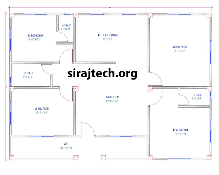 4-bedroom-house-plans-in-bangladesh