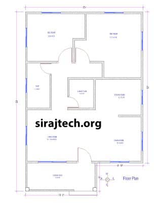 two bedroom cottage house plans