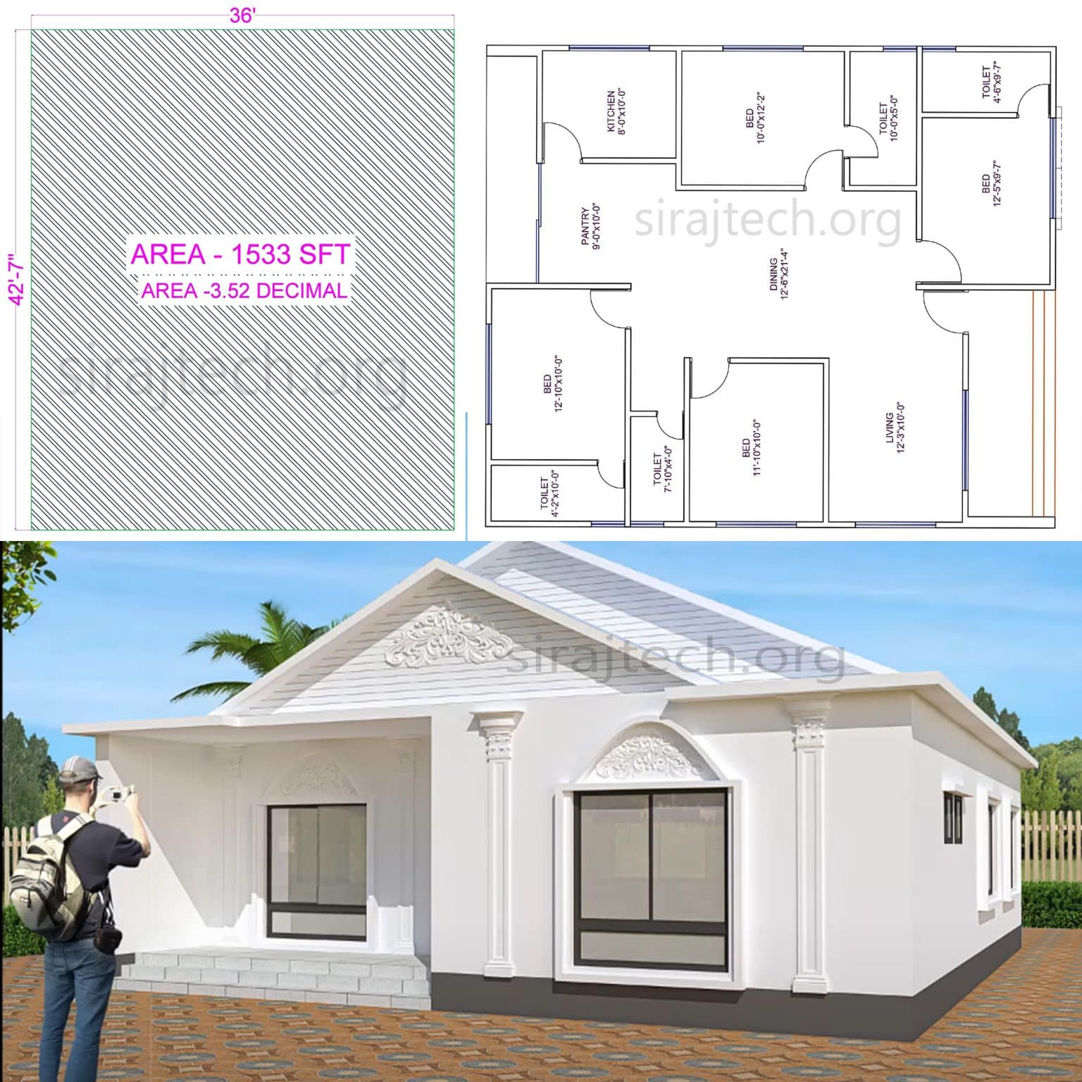 low-cost-simple-4-bedroom-house-plans-siraj-tech