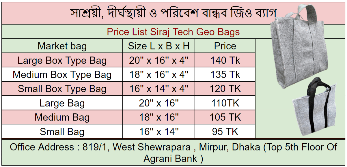 High quality marketing bags in bangladesh