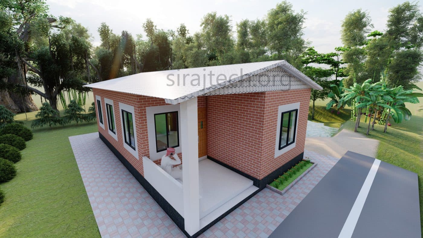 Simple village house plans