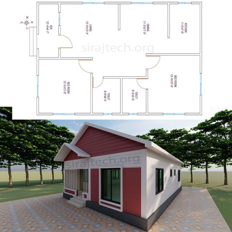 2-bhk-house-plan-in-village-siraj-tech