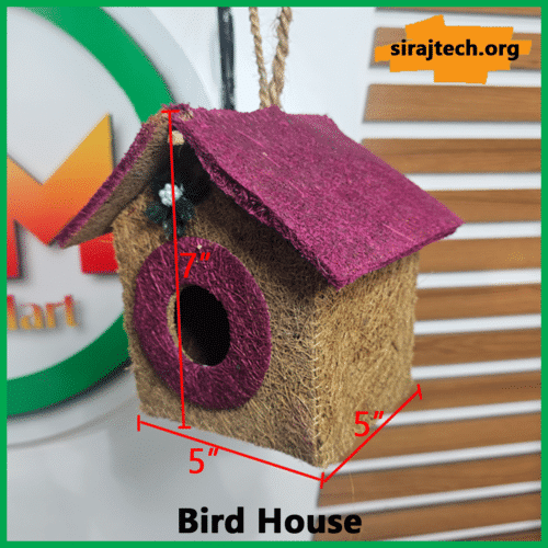 Purple Bird House