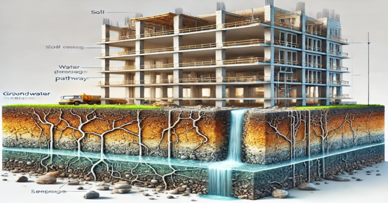 Protect Building Foundation from Water Damage