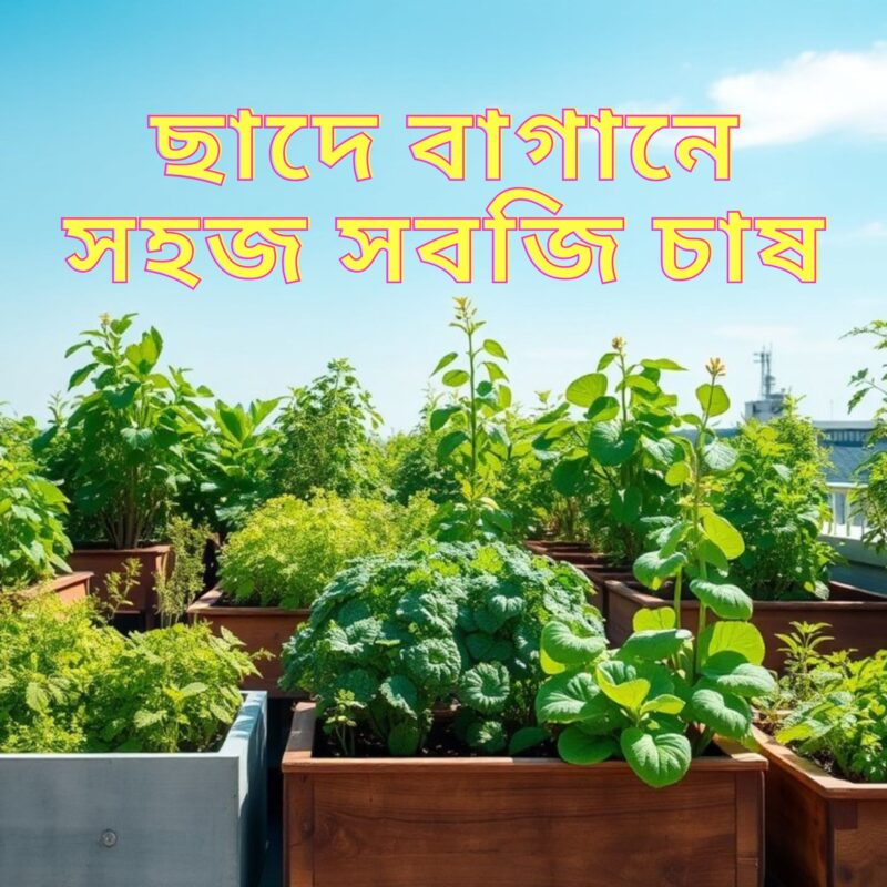 Rooftop gardens growing vegetables