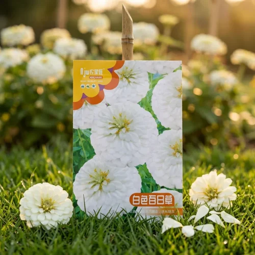 White Zinnia